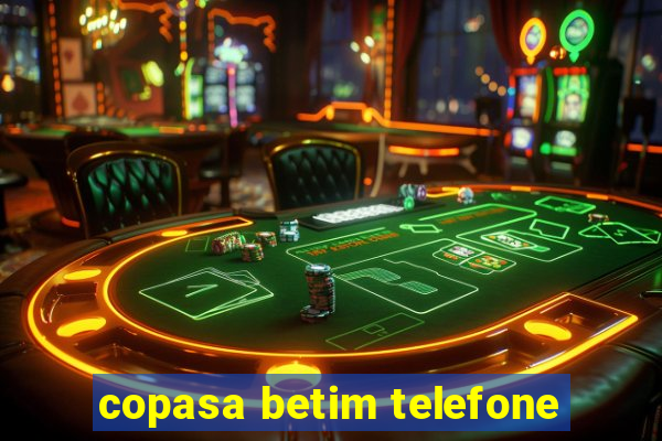 copasa betim telefone